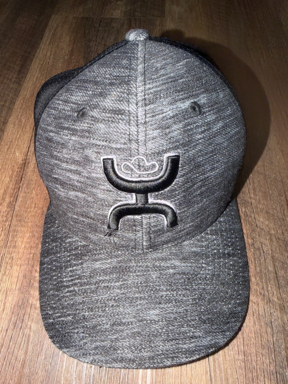 Hooey Men's Heathered Gray Flex Fit Hat size S-M